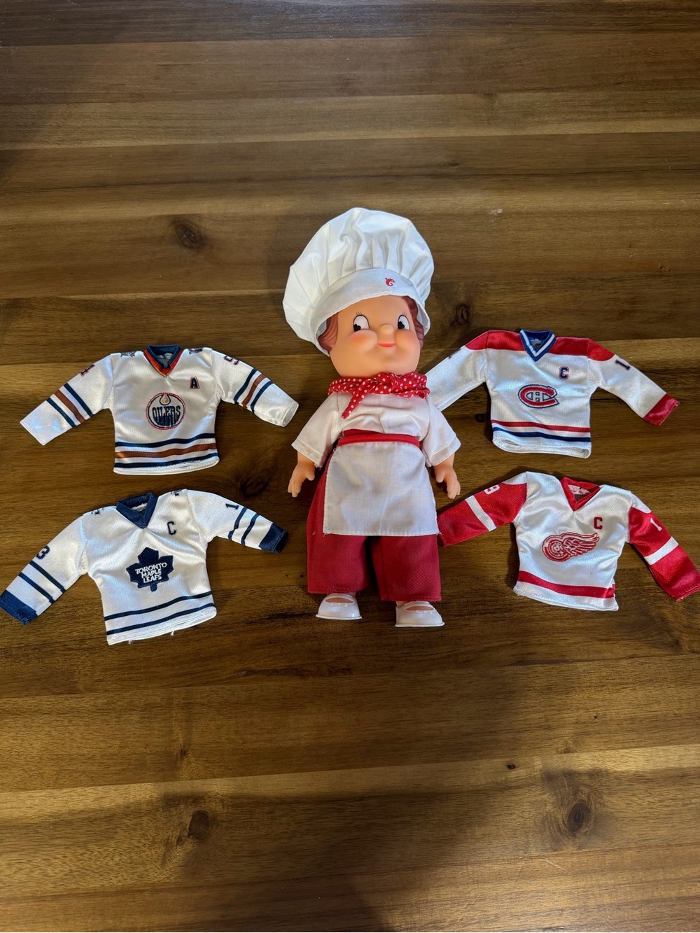 Vintage CAMPBELLS SOUP KID Rubber Doll Collectible Promotional Doll nhl
